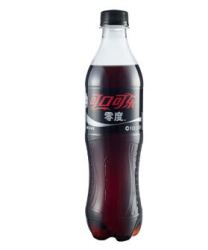 零度 可口可乐 Coca-Cola Zero 汽水饮料 碳酸饮料 500ml*24瓶整箱装 *2件