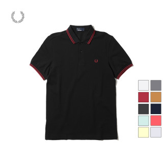 FRED PERRY FPXPOCM3600XM 男士双条纹POLO衫