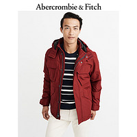 Abercrombie＆Fitch 中国年系列 男士连帽防风休闲夹克
