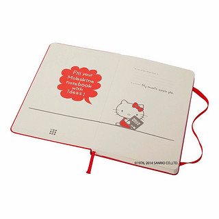 MOLESKINE Hello Kitty 40周年限量版 口袋记事本