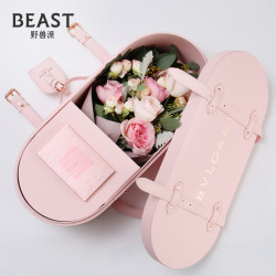 THE BEAST/野兽派 X BVLGARI宝格丽情人节鲜花花束香水皮盒 预售