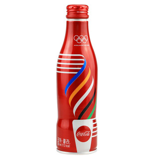 Coca Cola 可口可乐 2018年冬季奥运会收藏版 可乐 铝瓶装 250ml