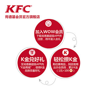 KFC 肯德基 新春全家桶 电子兑换券