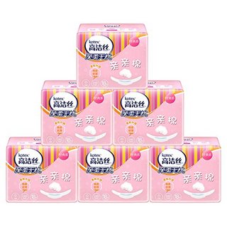 kotex 高洁丝 经典系列 亲亲棉日用卫生巾 240mm 6包 18片 