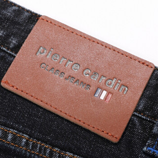 pierre cardin 皮尔·卡丹 684  男士直筒牛仔裤 蓝黑色 36（2尺8) 