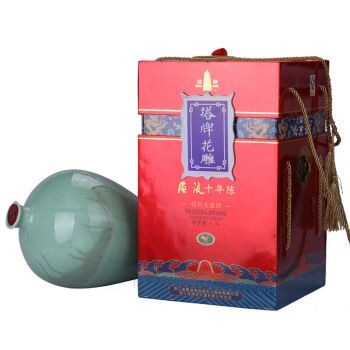春节佳礼、必囤年货：塔牌 花雕原液 十年陈 坛装 2.5L 半干型*2+西凤酒百鸟凤尊45度 白酒礼盒装500ml
