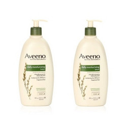 Aveeno Daily Moisturizing Lotion 燕麦保湿 身体乳液 532ml 2瓶装