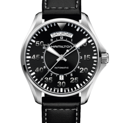 HAMILTON 汉米尔顿 KHAKI PILOT系列 H64615735 男士机械腕表