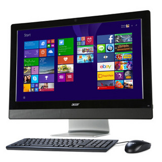  Acer 宏碁 AZ3613-N52 23英寸一体机电脑 J2900 4G 1T 820M 1G Linux DVD刻录 IPS屏