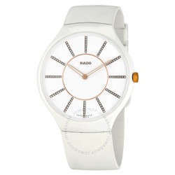 RADO 雷达 True Thinline 真薄系列 R27957709 女士陶瓷腕表