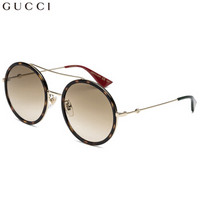 GUCCI 古驰 女士太阳镜 GG0061S-013 哈瓦那镜框渐变棕色镜片 56mm