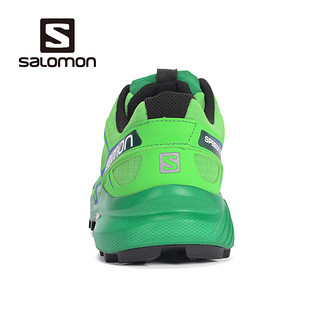  Salomon SPEEDCROSS 4 萨洛蒙 男款户外轻便透气越野跑鞋 深灰色