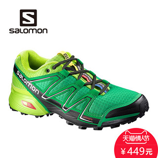 SAlOMON 萨洛蒙 SPEEDCROSS VARIO 男款越野跑鞋 叶绿色 42 