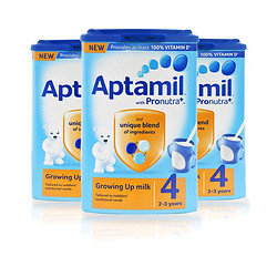 Aptamil 英国爱他美 婴幼儿奶粉 4段 3罐