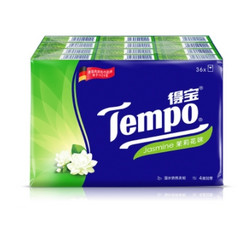 得宝(Tempo) 手帕纸 迷你4层*36包（茉莉花味）