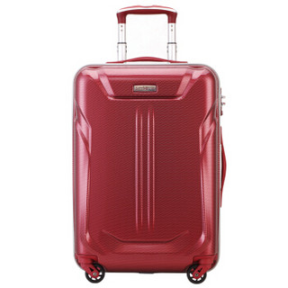 Samsonite 新秀丽 PLANO 61Q 万向轮拉杆箱 25寸 红色 