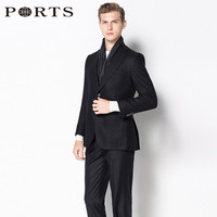 PORTS 宝姿 男士羊绒单排扣西服
