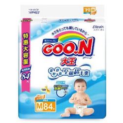GOO.N 大王 维E系列 婴儿纸尿裤 M号 84片