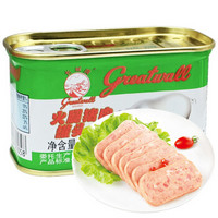 京东PLUS会员：greatwall BRAND 长城牌 火腿午餐肉罐头 198g *8件