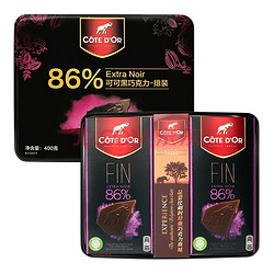 COTE D'OR 克特多 金象 86%可可黑巧克力礼盒装 100g *14件 +凑单品