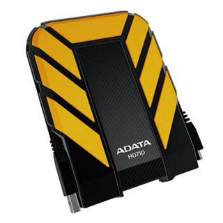 ADATA 威刚 HD710 1TB 三防移动硬盘  1TB 黄色 