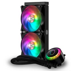 COOLERMASTER 酷冷至尊 冰神G240RGB 一体式水冷散热器 240冷排