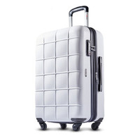 愛可樂 ECHOLAC  PCT005 万向轮拉杆箱 24英寸 白色 