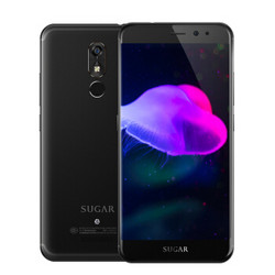 SUGAR 糖果手机C9双卡双待 64GB+3GB 高通8核 全网通4G手机 曜岩黑