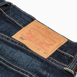 Levi's 李维斯 经典五袋款系列 504 男士休闲长裤 29990-0107