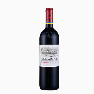 LOS VASCOS 巴斯克 珍藏级干红葡萄酒(特级珍藏 浮雕重瓶)750ml*4支装