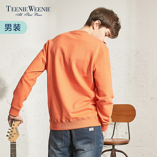 TEENIE WEENIE TNMW81101K 男士圆领刺绣卫衣 象牙白 180/XL 