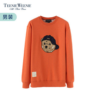 TEENIE WEENIE TNMW81101K 男士圆领刺绣卫衣 象牙白 180/XL 