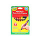 绘儿乐（Crayola）8色可水洗三角蜡笔 儿童绘画工具  81-1308