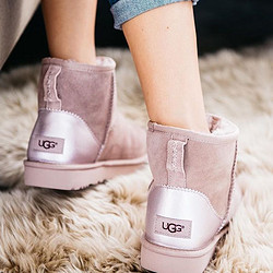 UGG Australia 女士拼接雪地靴