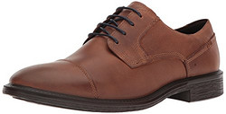 Ecco 爱步 Men's Knoxville Derbys 男士真皮皮鞋 42码 棕色