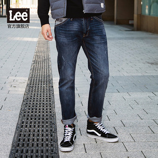 Lee 李 726系列 L127262VA7GS 男士中腰小直角刺绣牛仔裤