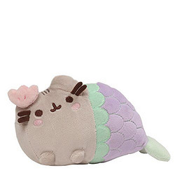 GUND Pusheen 小懒猫（美人鱼款、18cm）