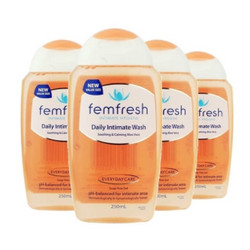  femfresh 芳芯 女性护理液 250ml *4件 
