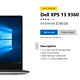 DELL 戴尔 XPS13 9360 13.3英寸 笔记本电脑（i5-8250U+8GB+128GB SSD 触摸屏）