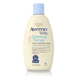 Aveeno Baby Cleansing Therapy 湿疹治疗沐浴乳液 236ml *2瓶