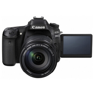 Canon 佳能 EOS 80D （EF-S 18-200mm f/3.5-5.6 IS） 单反相机套机