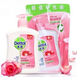 Dettol 滴露 滋润倍护洗手液 500g+300g