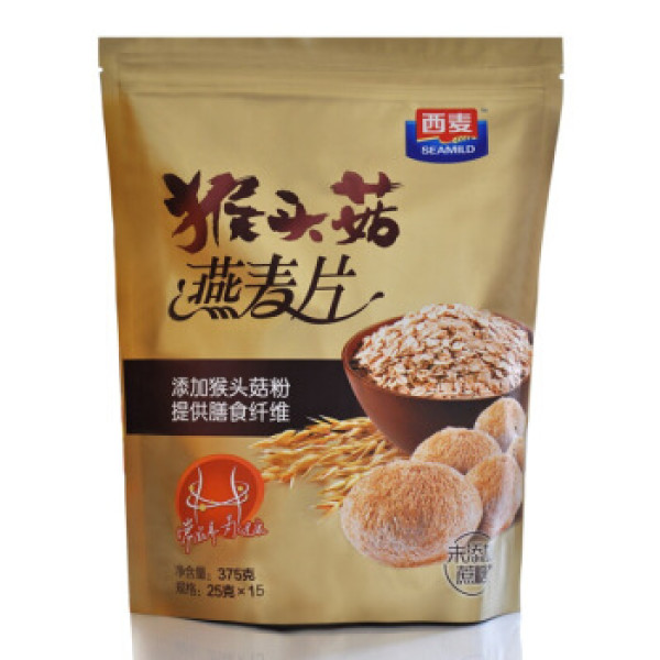 商品seamild 西麦 猴头菇燕麦片 375g(25g*15小袋)