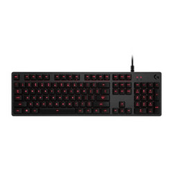 罗技（Logitech）G413机械游戏键盘 全尺寸背光机械键盘 黑色