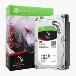 SEAGATE 希捷 酷狼系列 4TB NAS硬盘（ST4000VN008、5900RPM） 