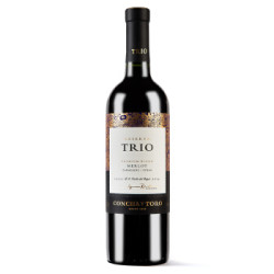 Concha y Toro 干露 三重奏 美乐/卡曼纳/西拉珍藏 干红葡萄酒 750ml