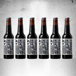 BREWDOG/酿酒狗 黑心牛奶世涛啤酒  330ml*6 瓶装