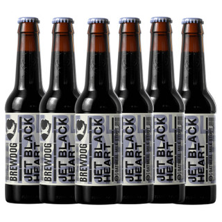 BREWDOG/酿酒狗 黑心牛奶世涛啤酒  330ml*6 瓶装