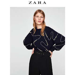 ZARA 09659002401/ 09659002802 女士毛衣 S码 黑色 