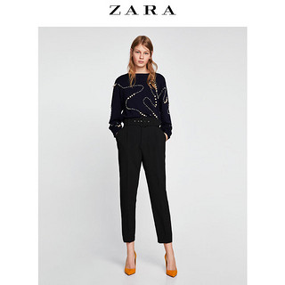 ZARA 09659002401/ 09659002802 女士毛衣 S码 黑色 